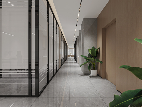 Modern office Corridor