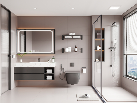 Modern Toilet Bathroom