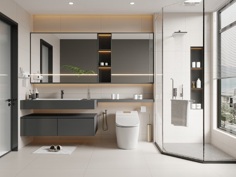 Modern Toilet Bathroom