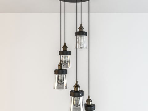 Modern indoor chandelier