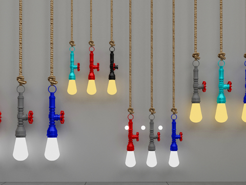 Modern color chandelier