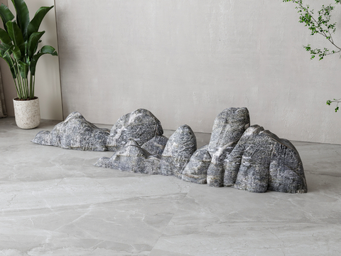 New Chinese stone rockery