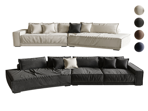 Modern Multiplayer Sofa Soft Sofa