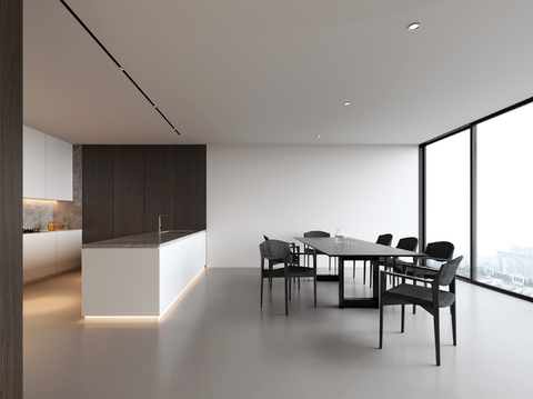 Modern Minimalist Restaurant