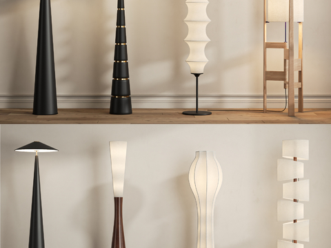 Cream Style floor lamp