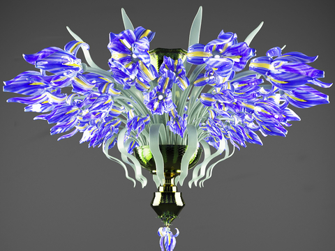 Modern Flower Chandelier Decorative Light