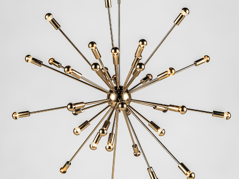 Modern indoor chandelier