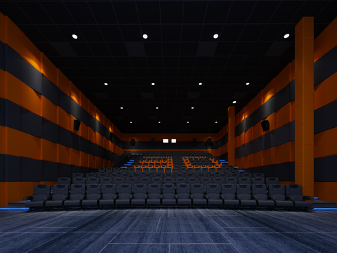 Modern Cinema Projection Hall