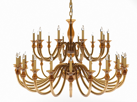 Modern Indoor Chandelier Candlestick Chandelier