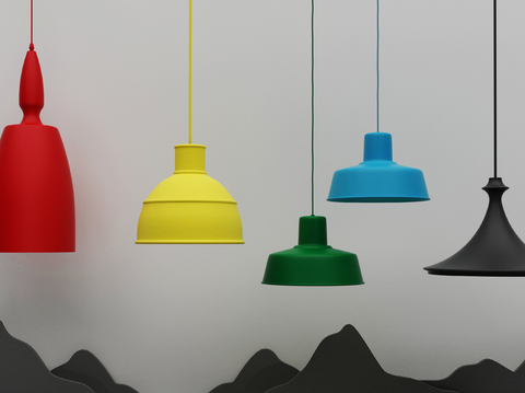 Modern color chandelier