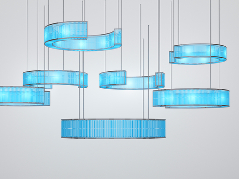 Modern chandelier