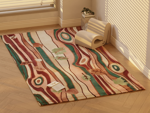 Cream Style abstract carpet casual carpet