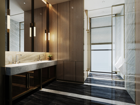 Modern master bathroom bathroom