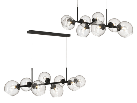 ANCARD multi-head chandelier