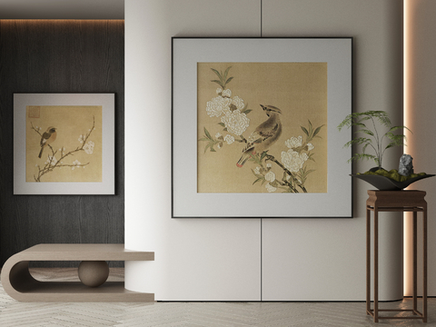 New Chinese Art Painting Flower and Bird Painting Decorative Painting