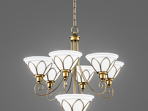 Modern indoor chandelier