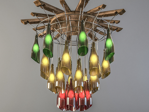 Modern indoor chandelier