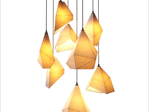 Modern indoor chandelier