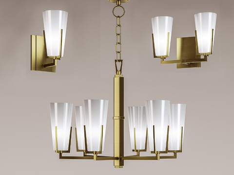 Modern indoor chandelier