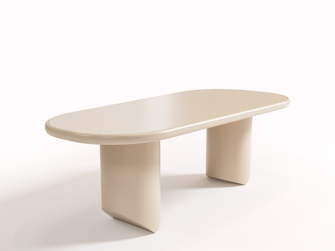 Cream Style table