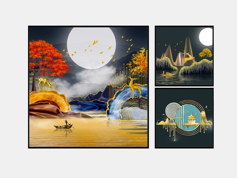 art painting landscape painting decorative painting