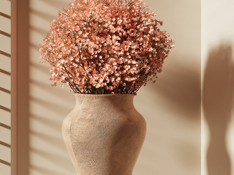 Quiet Vase Flower Art Flower-arranging Dried Flowers