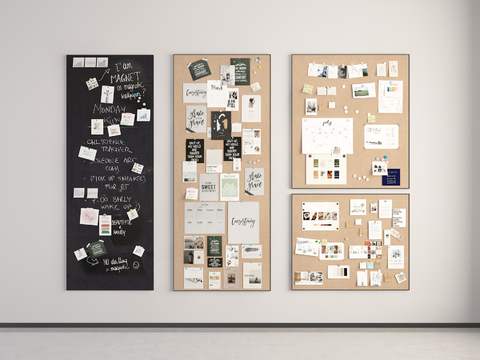 Sketch Board Cork Board Sketch Wall