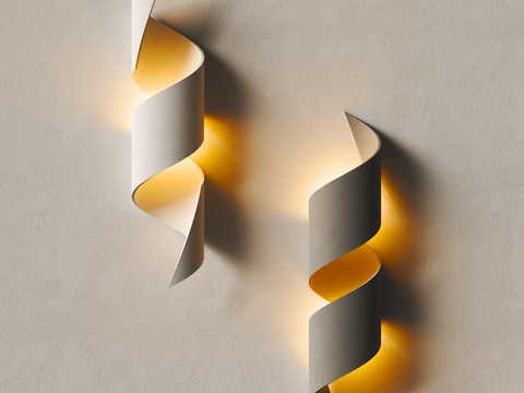 Modern wall lamp Stone Art Lamp