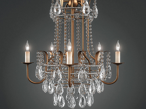 Modern indoor chandelier