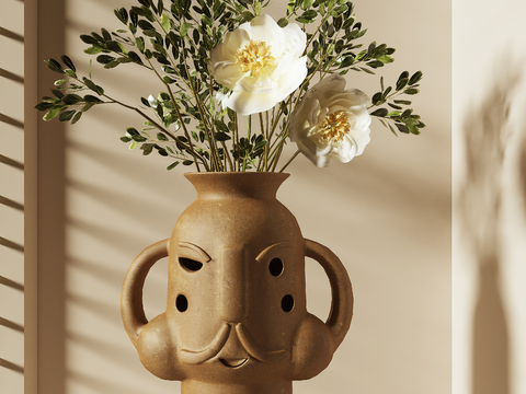 ceramic vase floral flower arrangement flowers