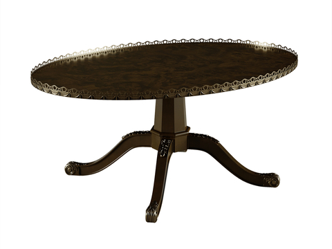 American table round table