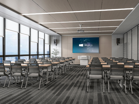 Modern Conference Room Training Room