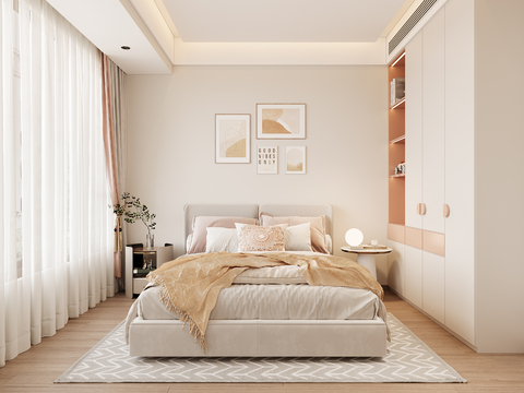 Cream Style bedroom girl room