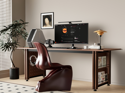 Mid-century Style Desk Desk