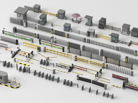 Security gate machine, access control machine, ticket checking machine, swing gate, induction door