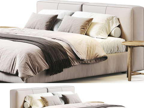 Mario Modern Double Bed