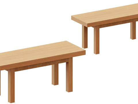 Log Style Wooden Stool Low Stool Bench