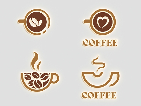 Modern Coffee Logo Coffee LOGO