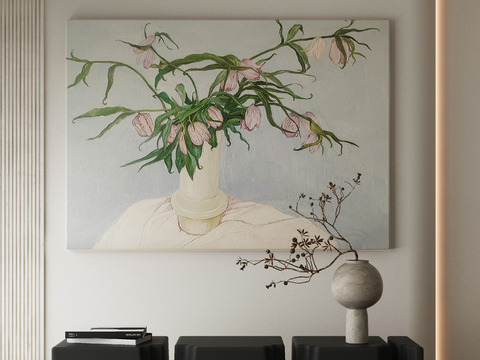 Modern Decorative Painting Flower Oil Painting