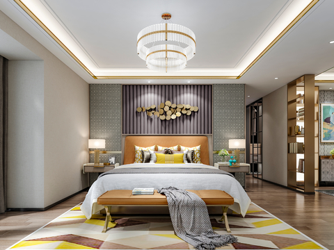 Affordable Luxury Style Bedroom Master Bedroom Study