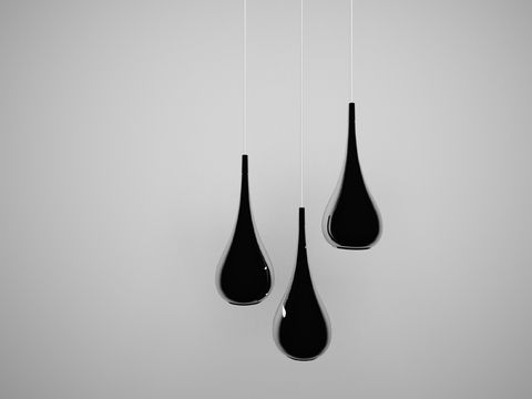 Modern water drop lamp chandelier