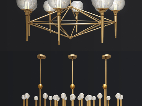 Affordable Luxury Style Chandelier Multi-head Chandelier