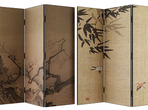 New Chinese Folding Screen