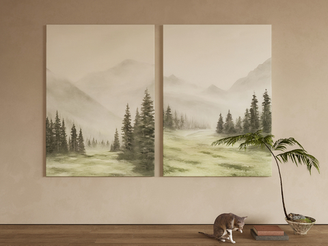 Modern Decorative Painting Landscape Painting