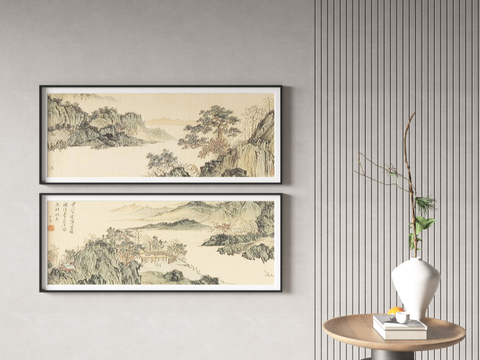 Chinese Landscape Painting Ink Painting Decorative Painting