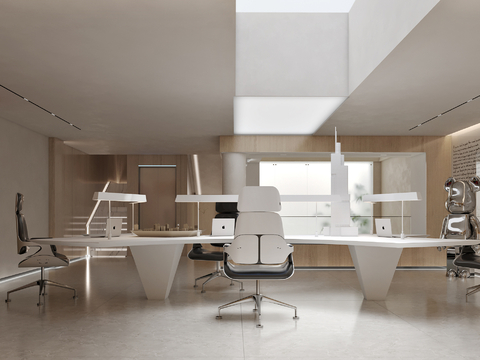 Modern Office Studio Reception Room