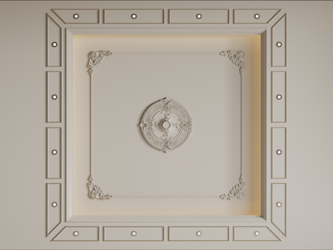 French-style ceiling ceiling