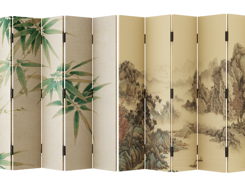 New Chinese Folding Screen