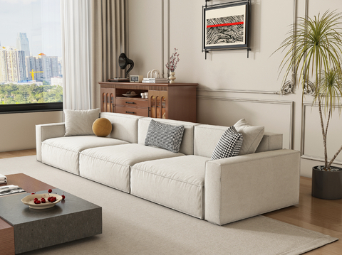 Modern Couch Technology Cloth Sofa