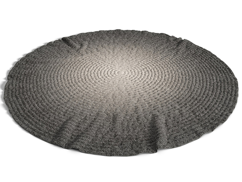 Modern Round Carpet Gradient Carpet